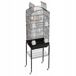VEVOR BIRD CAGE 45.7X35.5X151 CM LARGE AVIARY WITH SWING