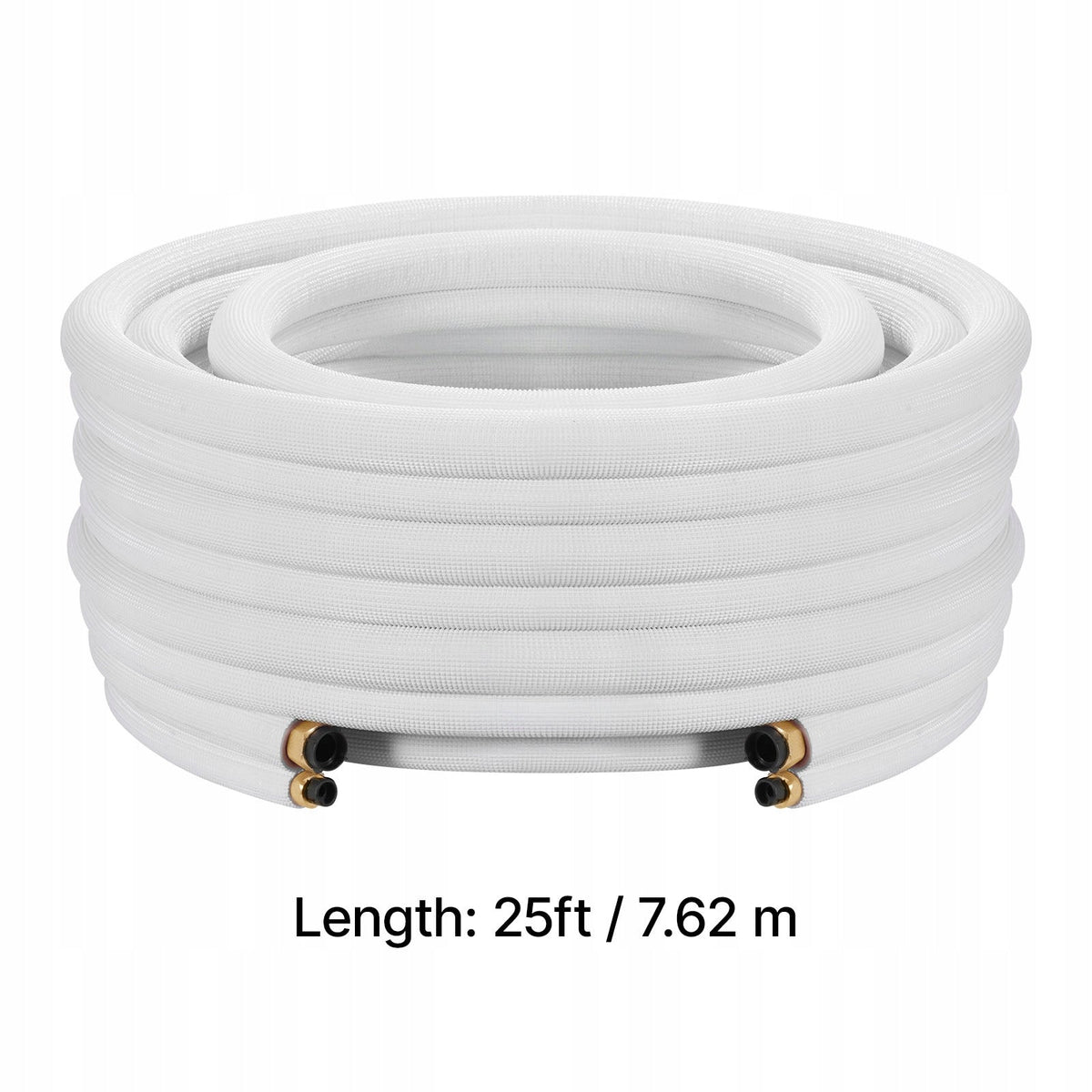 VEVOR Refrigeration Line 7.62M Copper Mini Split Line Set Premium