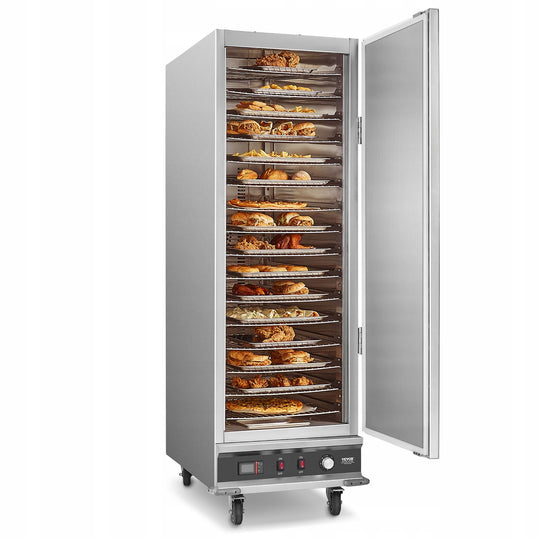 VEVOR HOT BOX SNACK WARMER, 16 LEVELS, TEMPERATURE ADJUSTMENT