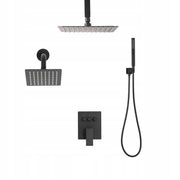 VEVOR SHOWER SET 10 INCH RAIN SHOWER HEAD POWERFUL MATTE BLACK