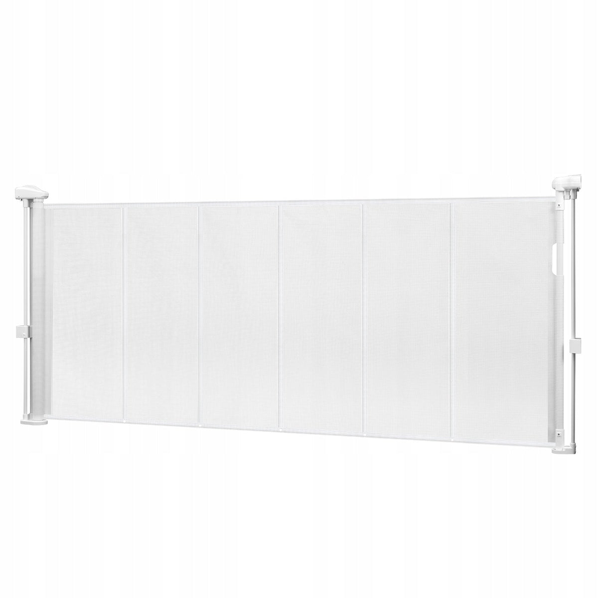 VEVOR RETRACTABLE BABY GATE STRONG MESH 180 CM X 87 CM WHITE