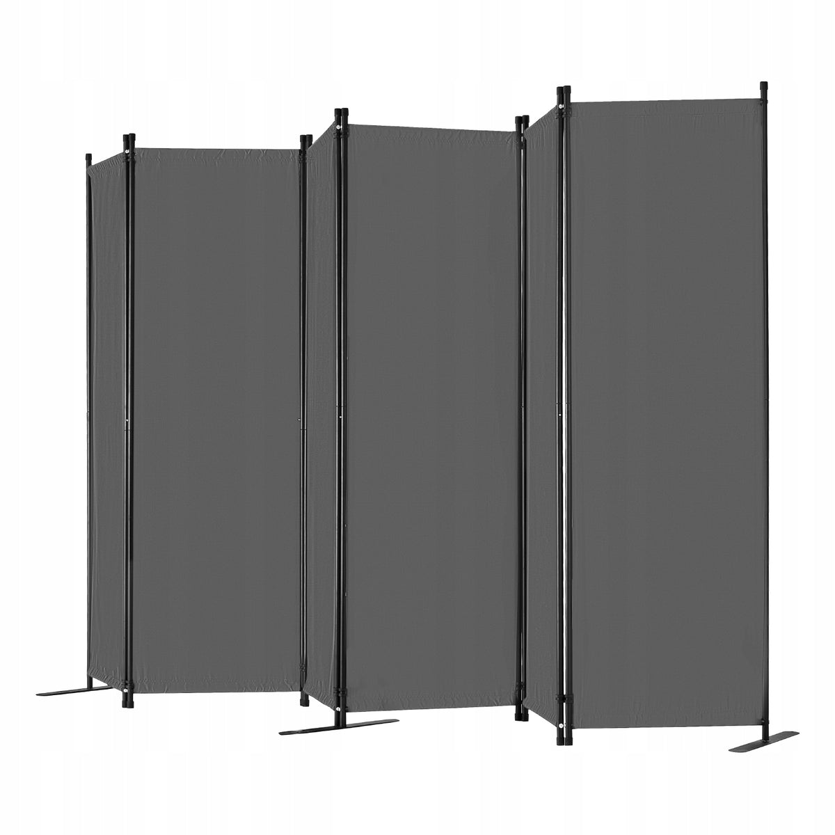 VEVOR 6-PANEL FOLDING ROOM DIVIDER SCREEN GREY