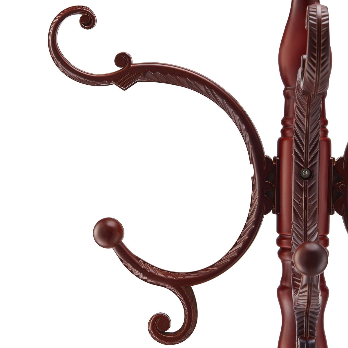 VEVOR WOODEN COAT RACK 11 HOOKS STURDY BASE 1760MM