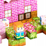 VEVOR MAGNETIC CONSTRUCTION BLOCKS 100 PCS CASTLE EDUCATIONAL SET FOR