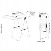 PROFESSIONAL CLOTHES DRYER VEVOR 2-TIER FOLDABLE WITH CLIPS