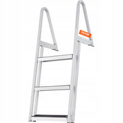 VEVOR 3-STEP ALUMINUM LADDER 159 KG ANTI-SLIP FOR