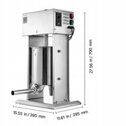 VEVOR 10L 200W ELECTRIC SAUSAGE STUFFER SOLID STAINLESS STEEL