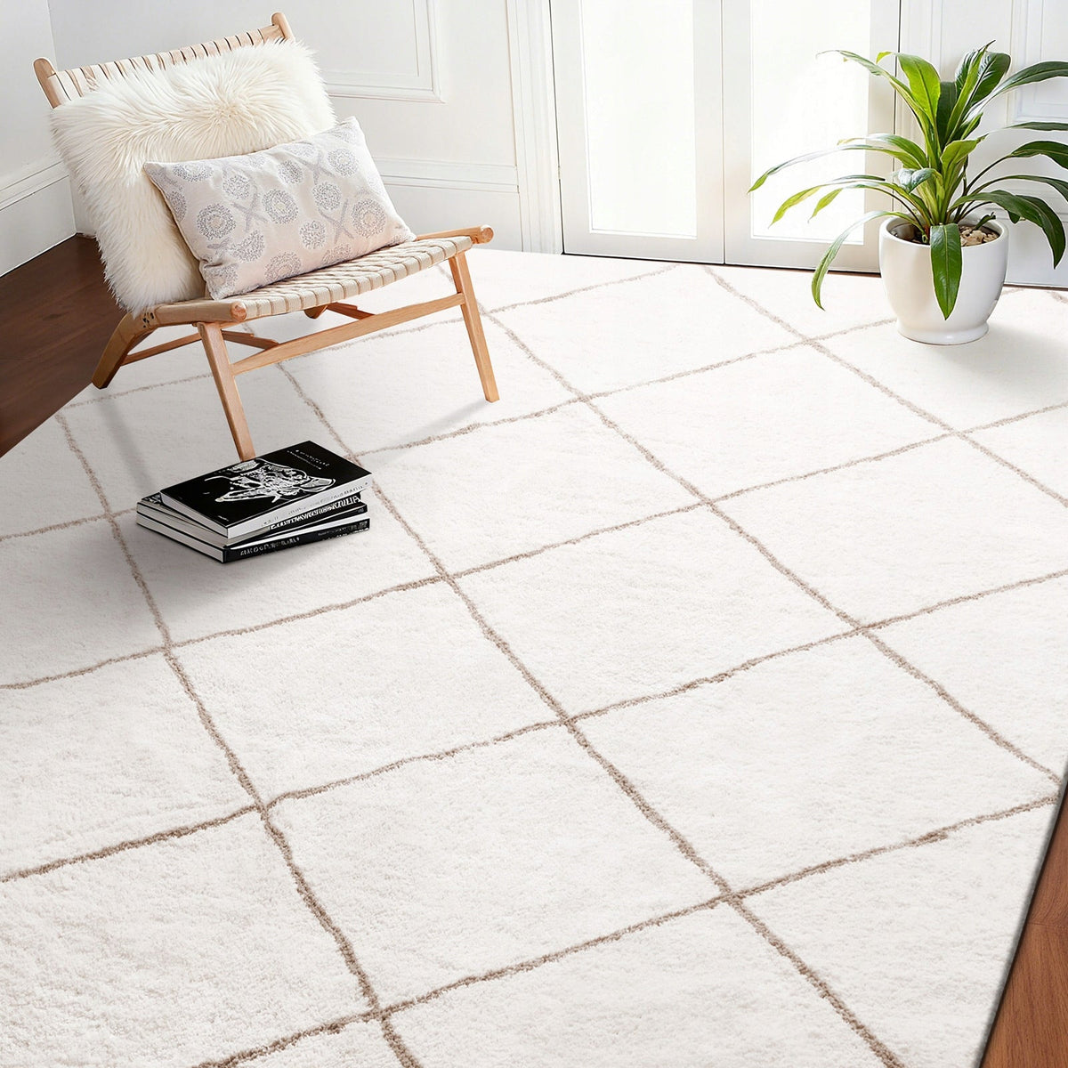 VEVOR LOW PILE RUG 3048X2438 MM COZY DURABLE NON-SLIP