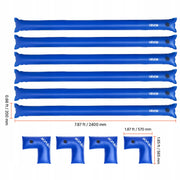 VEVOR WATER BAG SET 6 PCS 2.4M THICK PVC BEST FOR COVER
