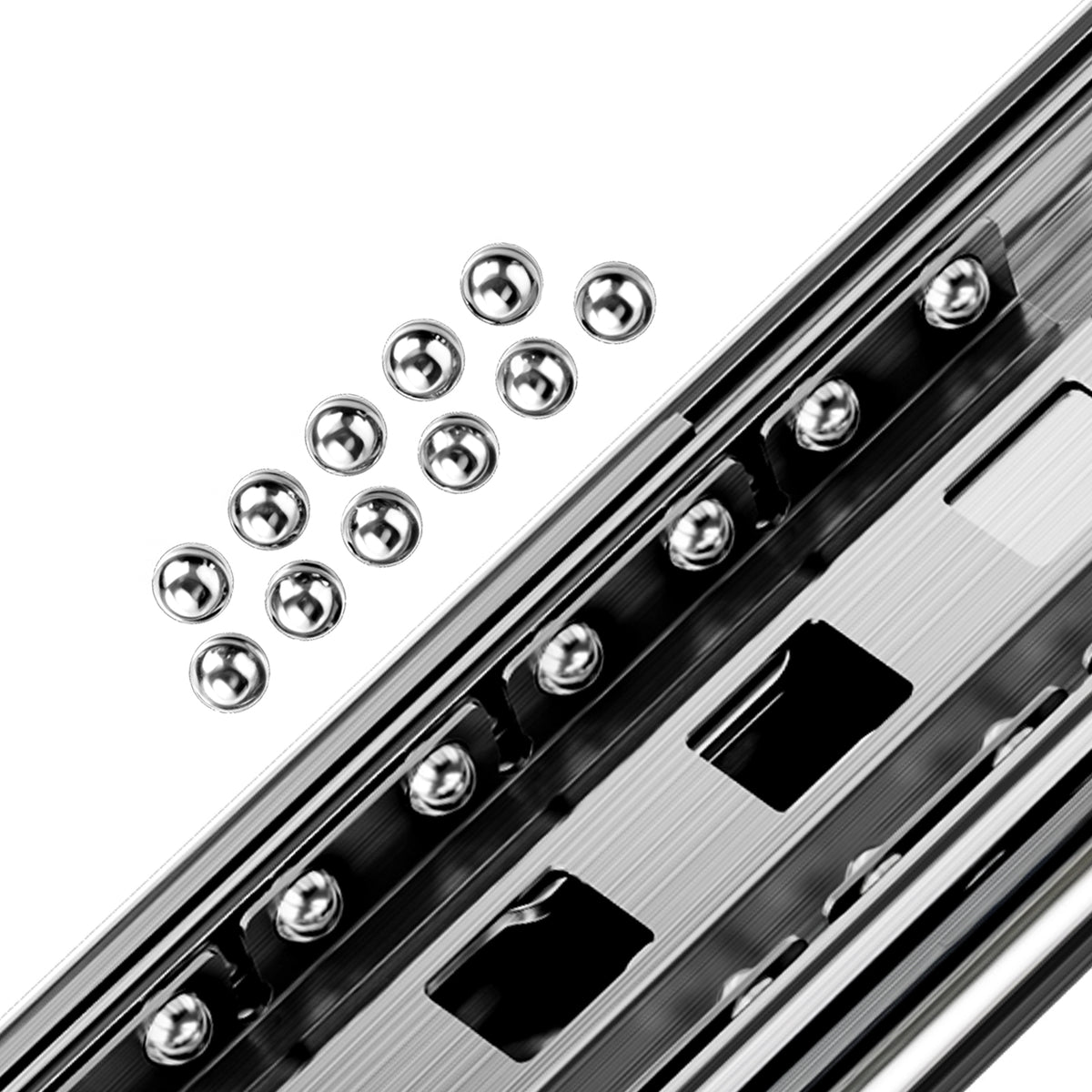 VEVOR DRAWER SLIDES FULL EXTENSION LOCKING 60 INCH HEAVY DUTY 250LBS