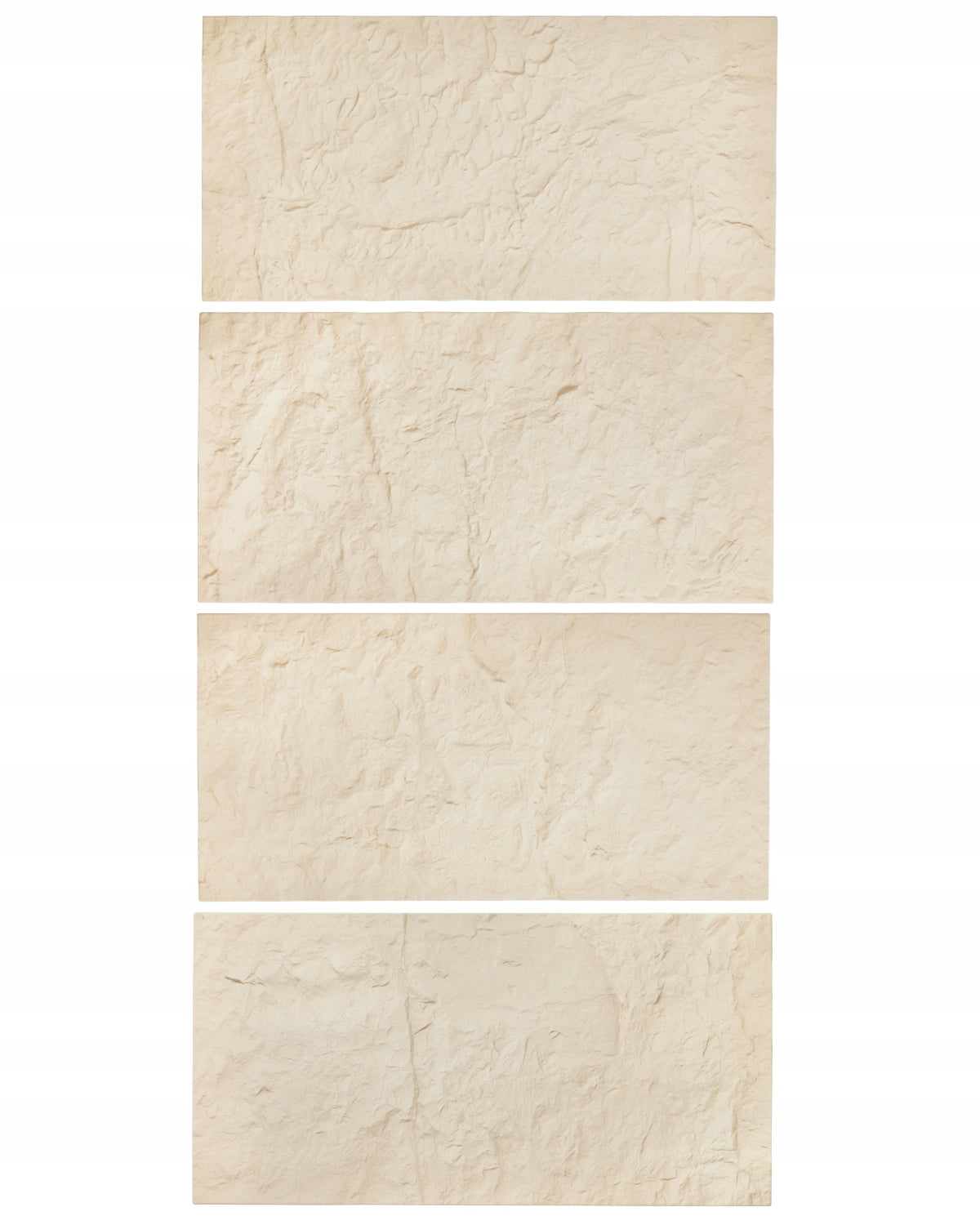 VEVOR 3D WALL PANELS SET OF 4, 120X60 CM, PU, NATURAL IMITATION