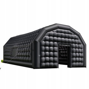 VEVOR INFLATABLE PARTY TENT 9X6X4M BLACK 1100W LARGE AND DURABLE