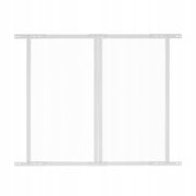 VEVOR CAMPER DOOR MESH SCREEN WITH MOSQUITO NET 660X610 MM PREMIUM ALUMINUM