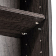 SOLID DVD CD VEVOR CABINET WITH ADJUSTABLE SHELVES AND DOORS