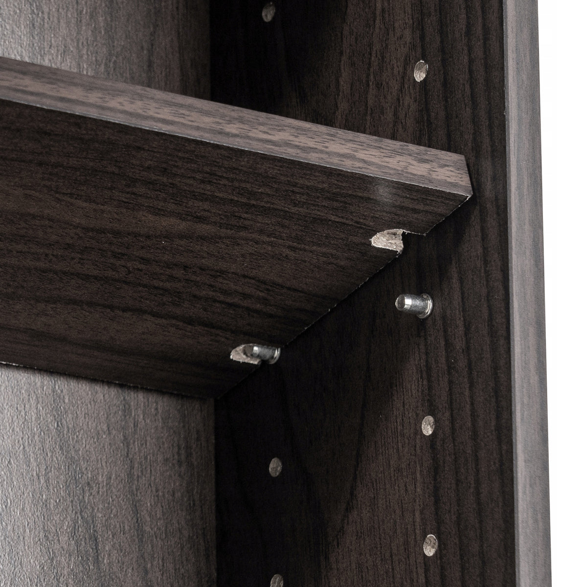 SOLID DVD CD VEVOR CABINET WITH ADJUSTABLE SHELVES AND DOORS