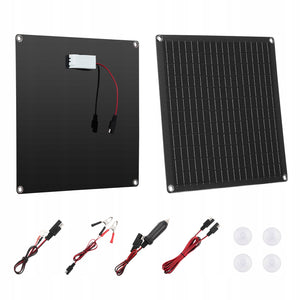 VEVOR 12V 20W PROFESSIONAL MONOCRYSTALLINE SOLAR PANEL KIT