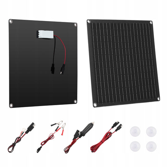 VEVOR 12V 20W PROFESSIONAL MONOCRYSTALLINE SOLAR PANEL KIT