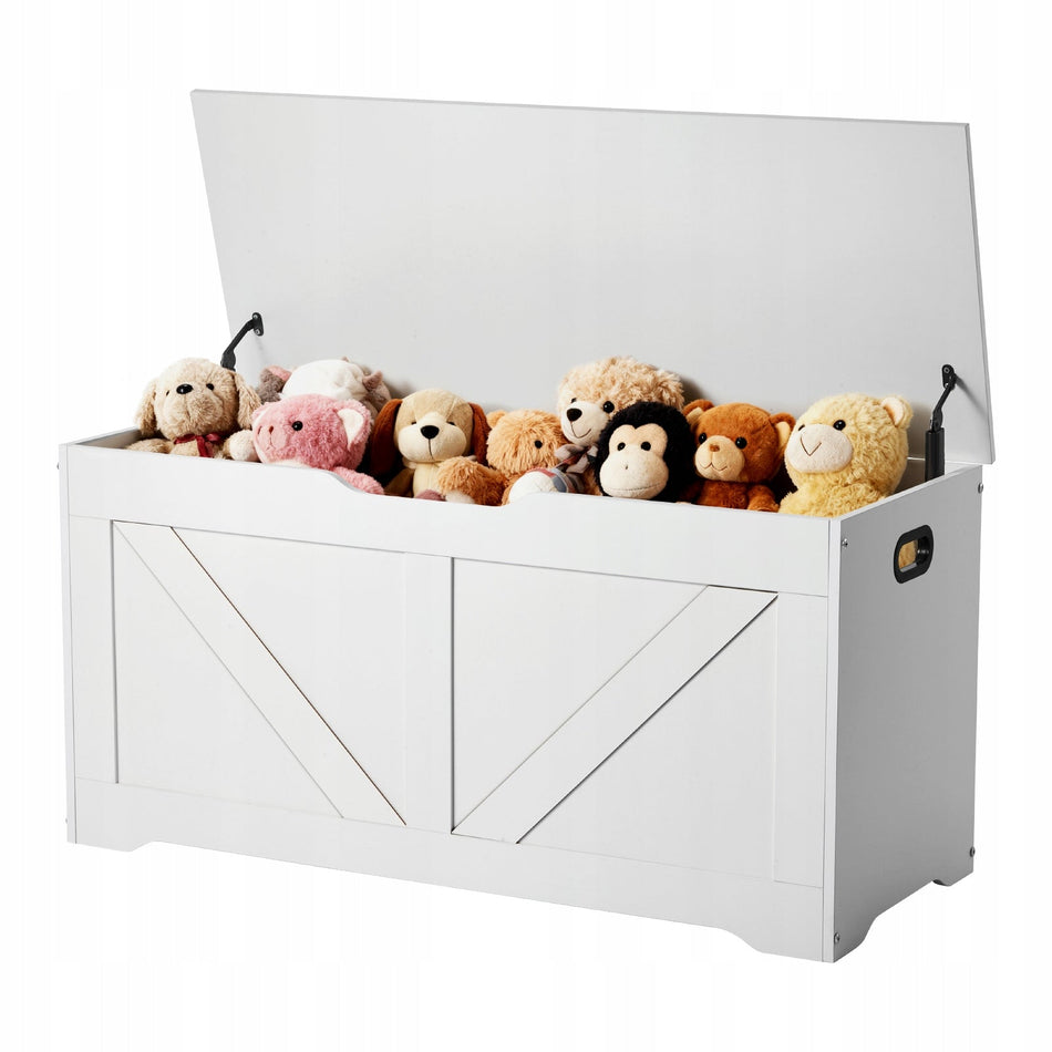 VEVOR CHILDREN'S BENCH WITH STORAGE WOODEN TOY BOX STRONG