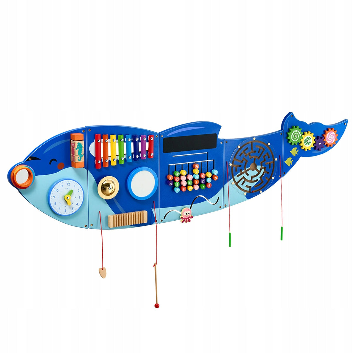 VEVOR ORCA ACTIVITY WALL EDUCATIONAL BOARD 12 PREMIUM MONTESSORI GAMES