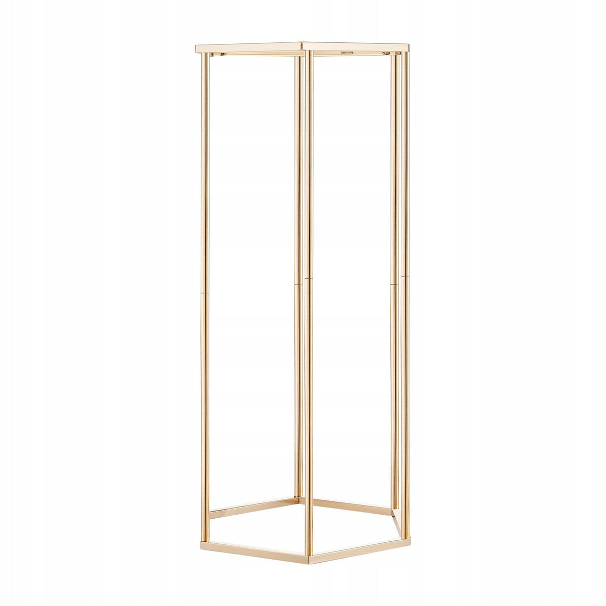 VEVOR Wedding Flower Stand 10pcs 290x250x600mm Gold Solid Set