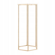 VEVOR Wedding Flower Stand 10pcs 290x250x600mm Gold Solid Set