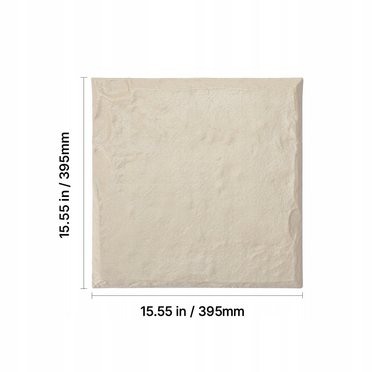 VEVOR STRONG GARDEN PAVING STONES 16 PIECES 395X395MM DECORATIVE BEIGE SLAB