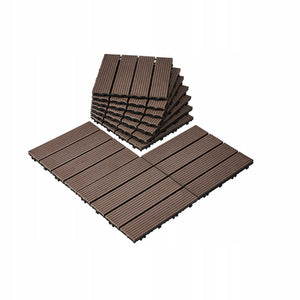 VEVOR TERRACE TILES 27 PCS 295X295 MM WATERPROOF ANTI-SLIP STRONG