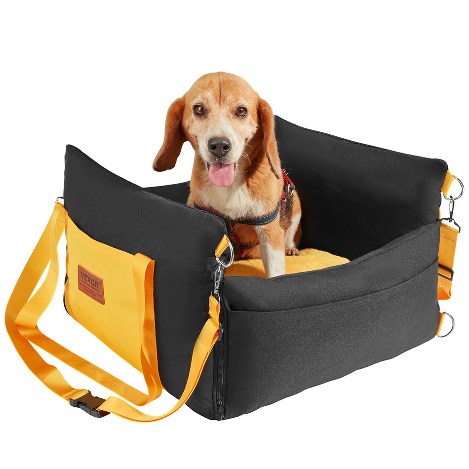 VEVOR DOG CAR SEAT UP TO 11KG STRONG WATERPROOF WITH HANDLES