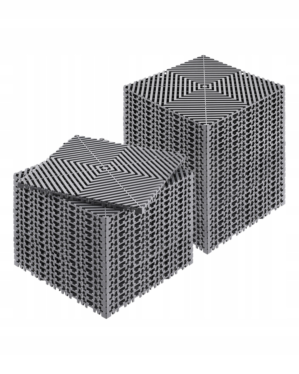 VEVOR 31X31 CM PP THICK MODULAR NON-SLIP DRAINAGE MAT FOR PATIO