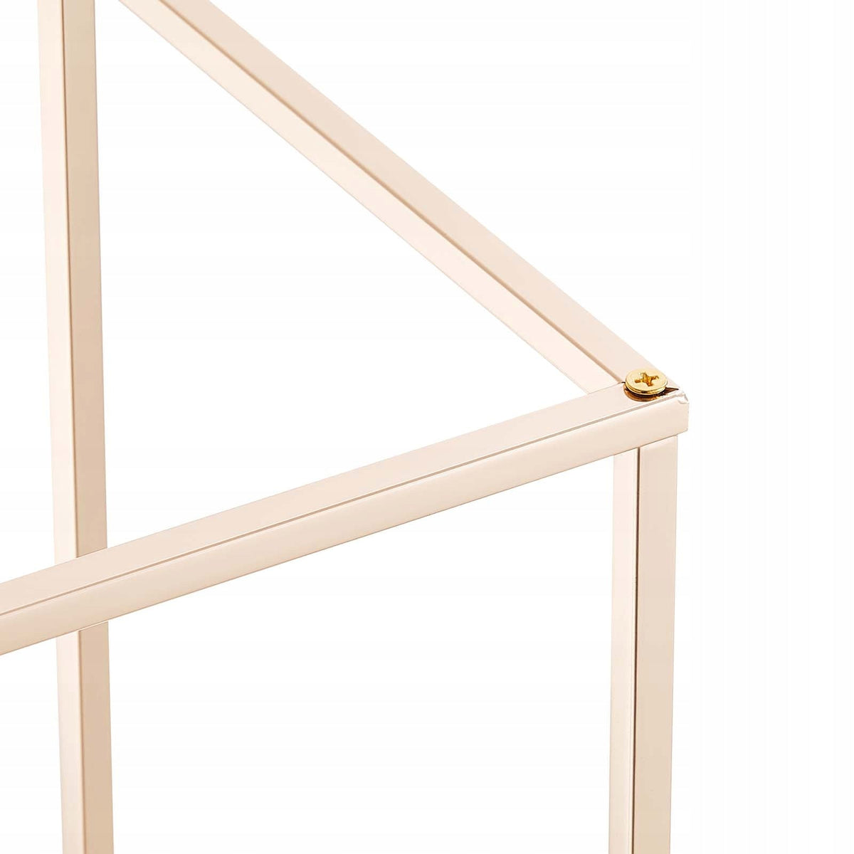 VEVOR 10 PCS WEDDING FLOWER STAND 250X250X600 MM GOLD SOLID