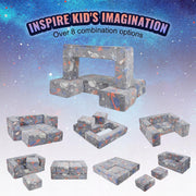 VEVOR MODULAR FOAM BLOCK CHILDREN'S SOFA 25D COMFORTABLE