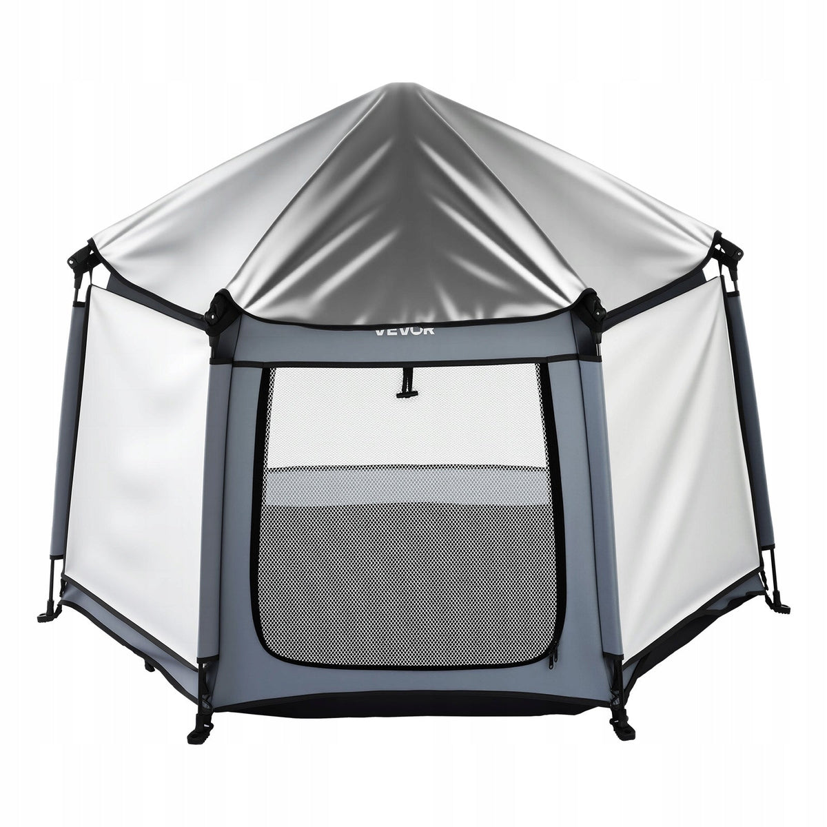 VEVOR PROFESSIONAL BABY PLAYPEN 150X150X106 CM WITH CANOPY