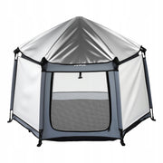 VEVOR PROFESSIONAL BABY PLAYPEN 150X150X106 CM WITH CANOPY
