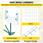 VEVOR TOMATO CAGES 37X37X100 CM SET OF 6 STRONG SQUARE