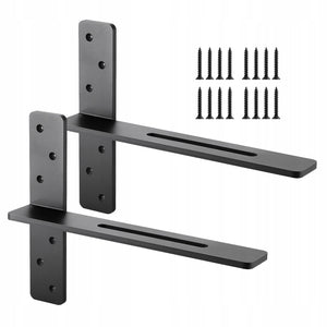 SHELF BRACKETS VEVOR 2 PIECES STRONG 90 KG LOAD CAPACITY STEEL CONCEALED