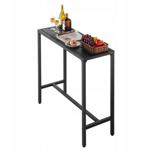 VEVOR BAR TABLE 1000X375X980 MM SOLID METAL WATERPROOF TOP