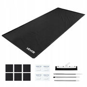 VEVOR PVC ANTI-SLIP GARAGE FLOOR MAT 2.4X5.5X0.03M WITH SQUEEGEE AND TAPE