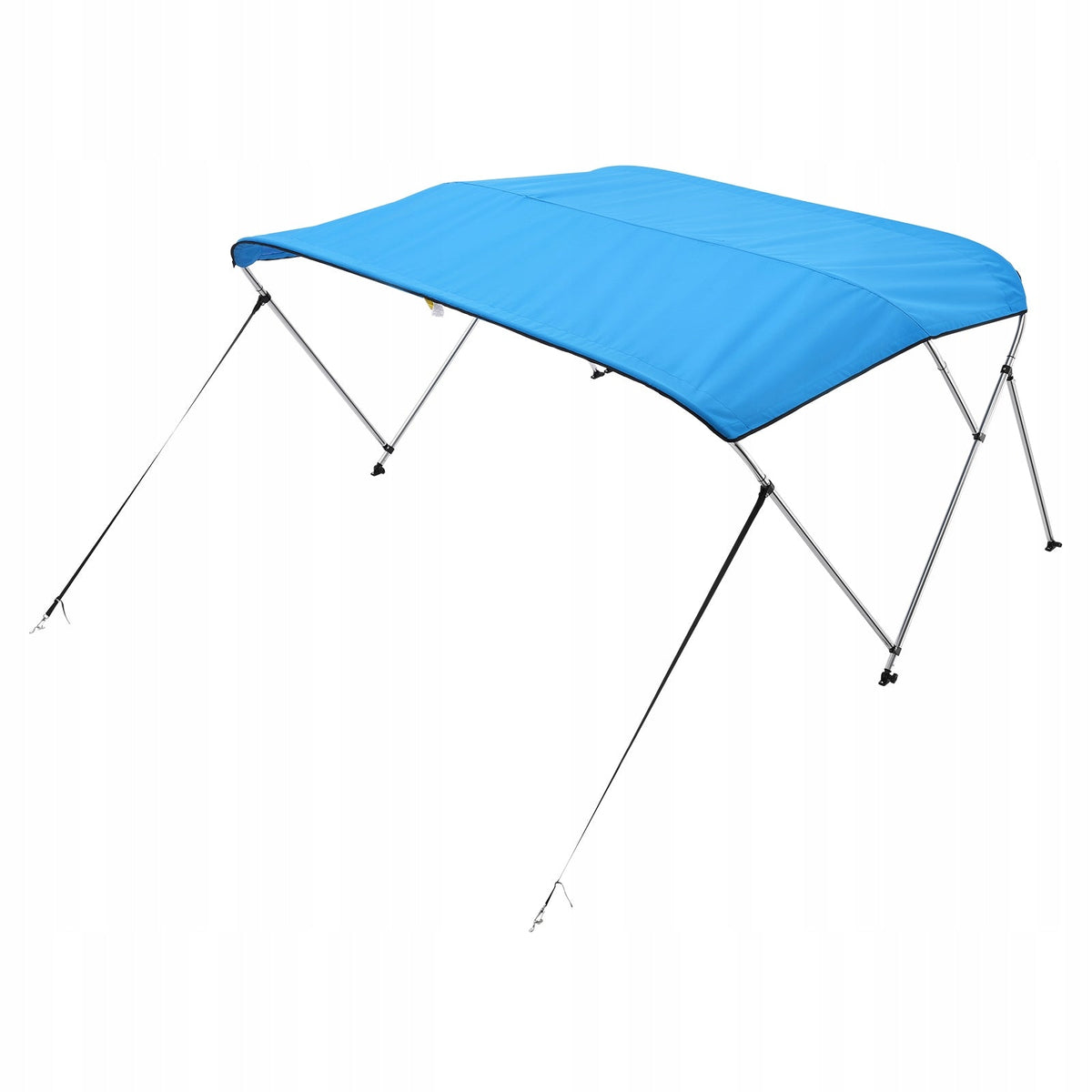 VEVOR BOAT COVER BIMINI TOP 3 ARCH 600D WATERPROOF ALUMINUM