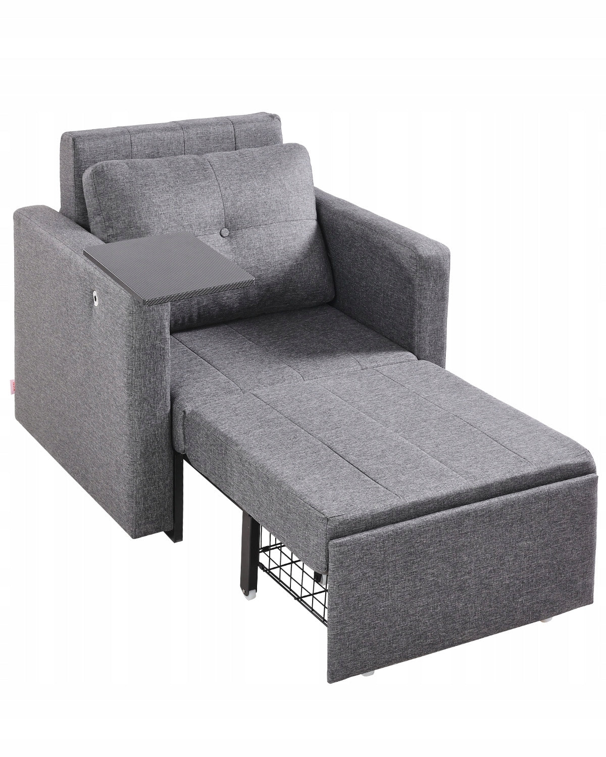 VEVOR PREMIUM SOFA BED WITH SIDE POCKET CUSHION ARMREST