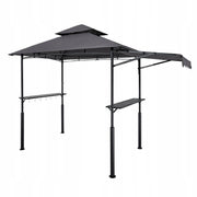 VEVOR BBQ GARDEN GAZEBO 2430X1500X2500 MM TWO-TIER BBQ SHELTER