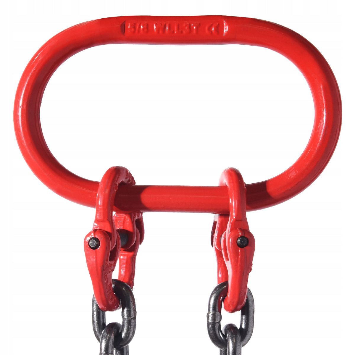 VEVOR 5/16 INCH X 5 FEET G80 CHAIN SLING HEAVY DUTY HOOK LOCK 2993 KG
