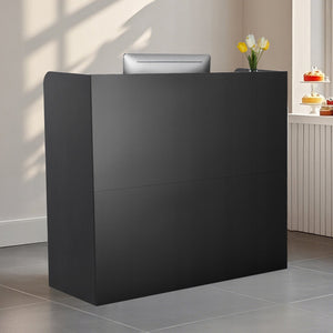VEVOR PROFESSIONAL RECEPTION DESK RECTANGULAR LOCKABLE CASH WRAP COUNTER