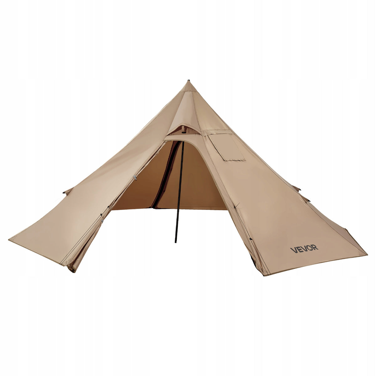 VEVOR 2-PERSON TIPI TENT PORTABLE WINTER WATERPROOF WITH CONNECTOR