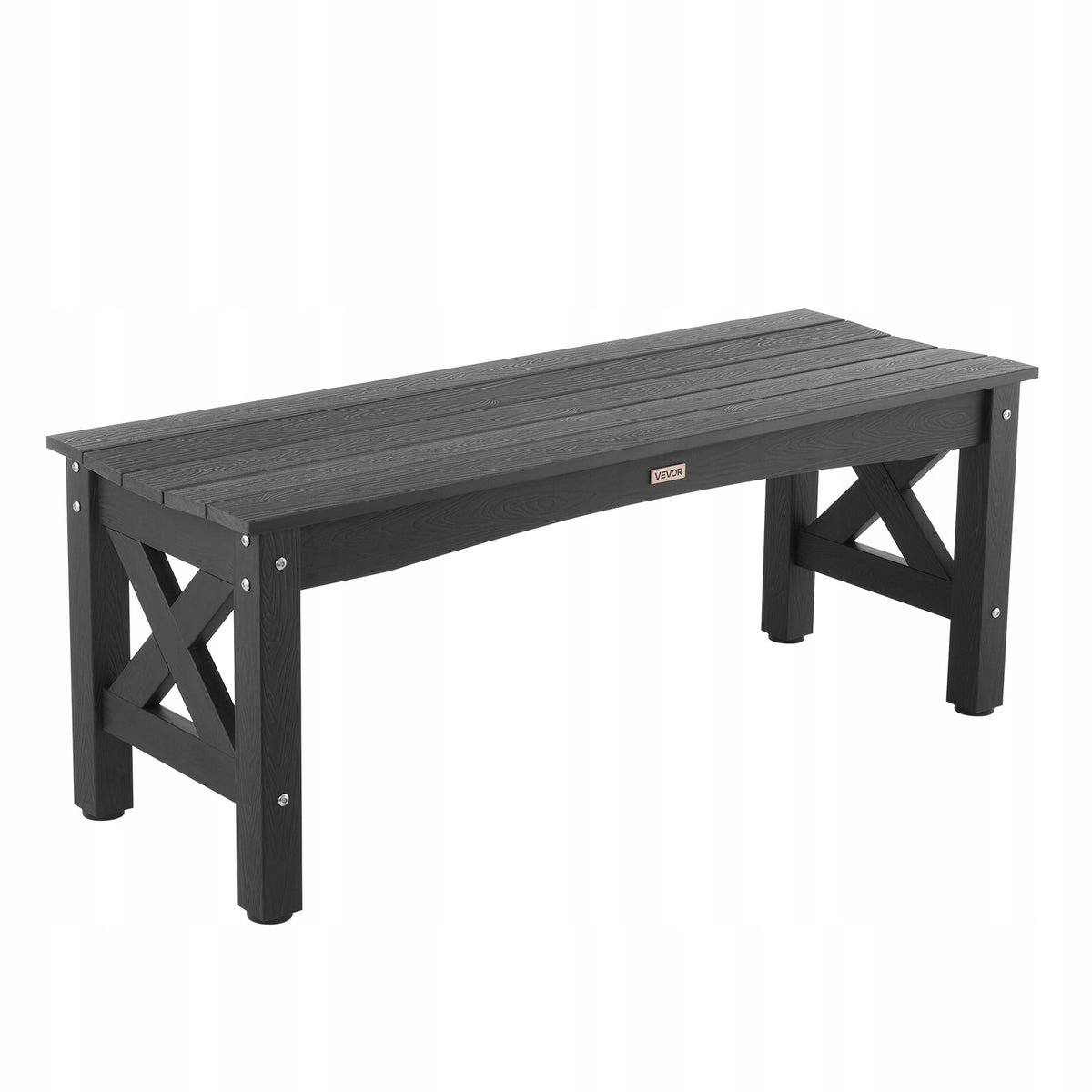 VEVOR GARDEN BENCH 113 CM LOAD CAPACITY 272 KG WEATHER RESISTANT