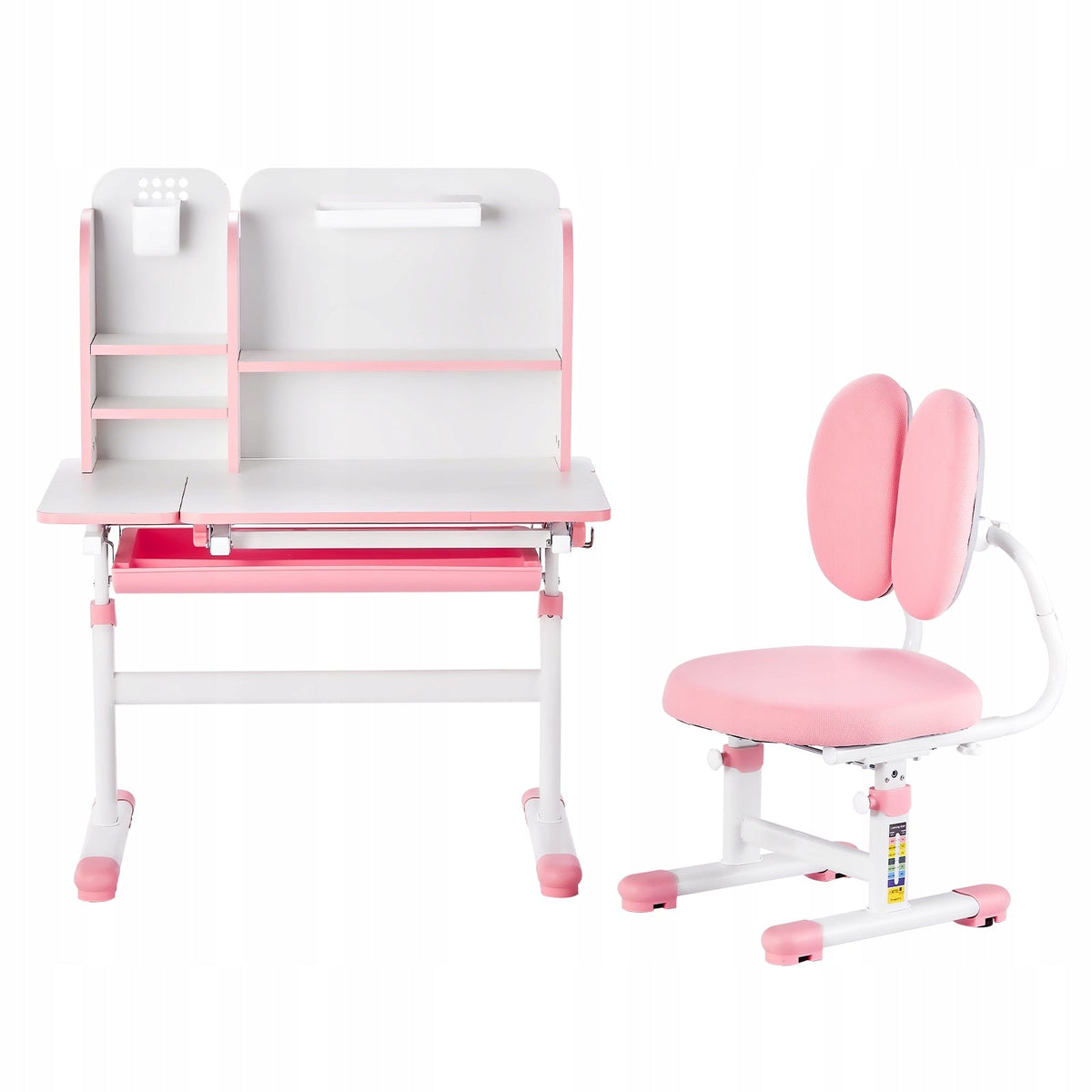 VEVOR KIDS DESK AND CHAIR SET HEIGHT ADJUSTABLE