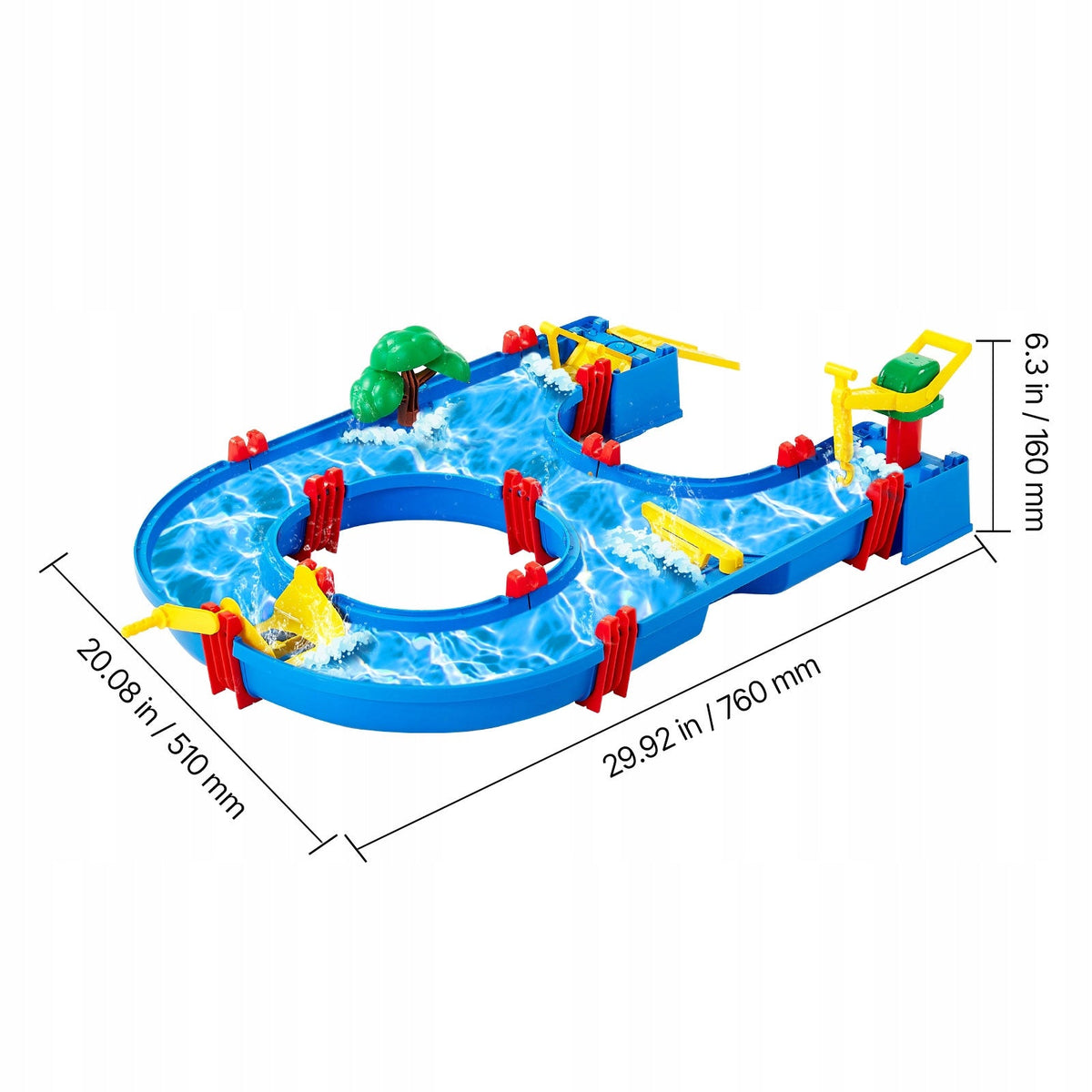VEVOR KIDS WATER TABLE PLAYSET 39 PCS BLUE