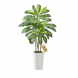 VEVOR 5 FT ARTIFICIAL DRACAENA TREE REALISTIC TROPICAL PLANTS