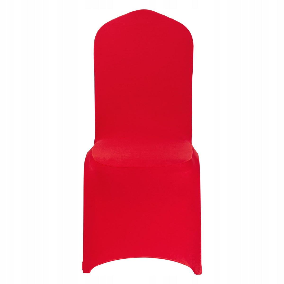 VEVOR CHAIR COVERS 50 PCS WASHABLE ELASTIC RED FOR PARTIES
