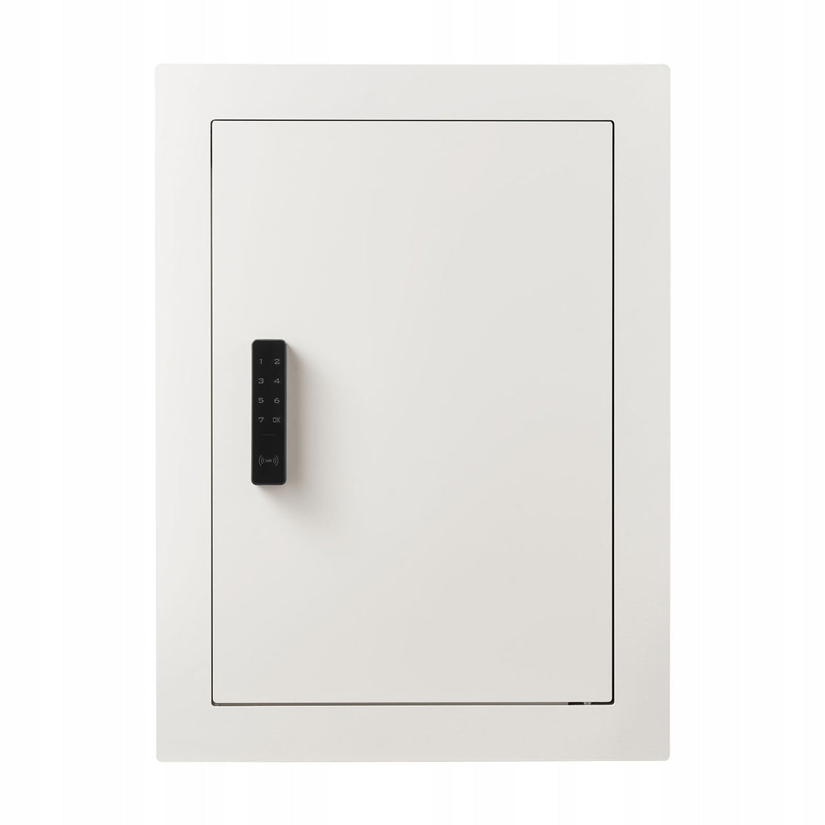 VEVOR 22 INCH WALL SAFE STRONG LOCK PASSWORD CARD KEY ADJUSTABLE SHELVES