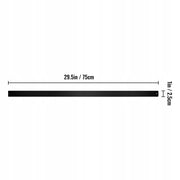 VEVOR TERRACE BALUSTERS 76 PCS METAL SPINDLES ALUMINUM BLACK STRONG